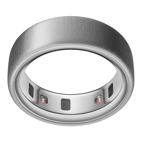 Oura Ring 4 - Rose Gold - Size 8 - Smart Ring - Size First with Oura Ring 4 Sizing Kit - Sleep Tracking Wearable - Heart Rate - Fitness Tracker - Up to 8 Days of Battery Life