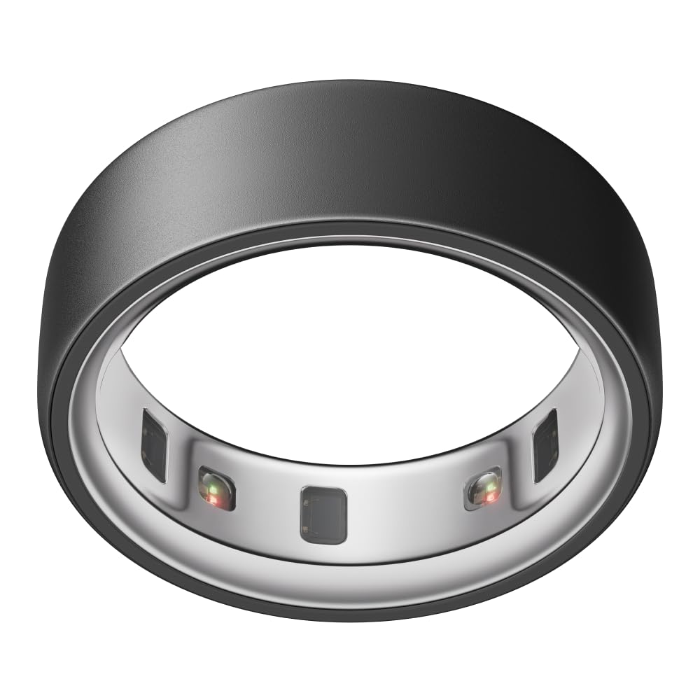 Oura Ring 4 - Rose Gold - Size 8 - Smart Ring - Size First with Oura Ring 4 Sizing Kit - Sleep Tracking Wearable - Heart Rate - Fitness Tracker - Up to 8 Days of Battery Life