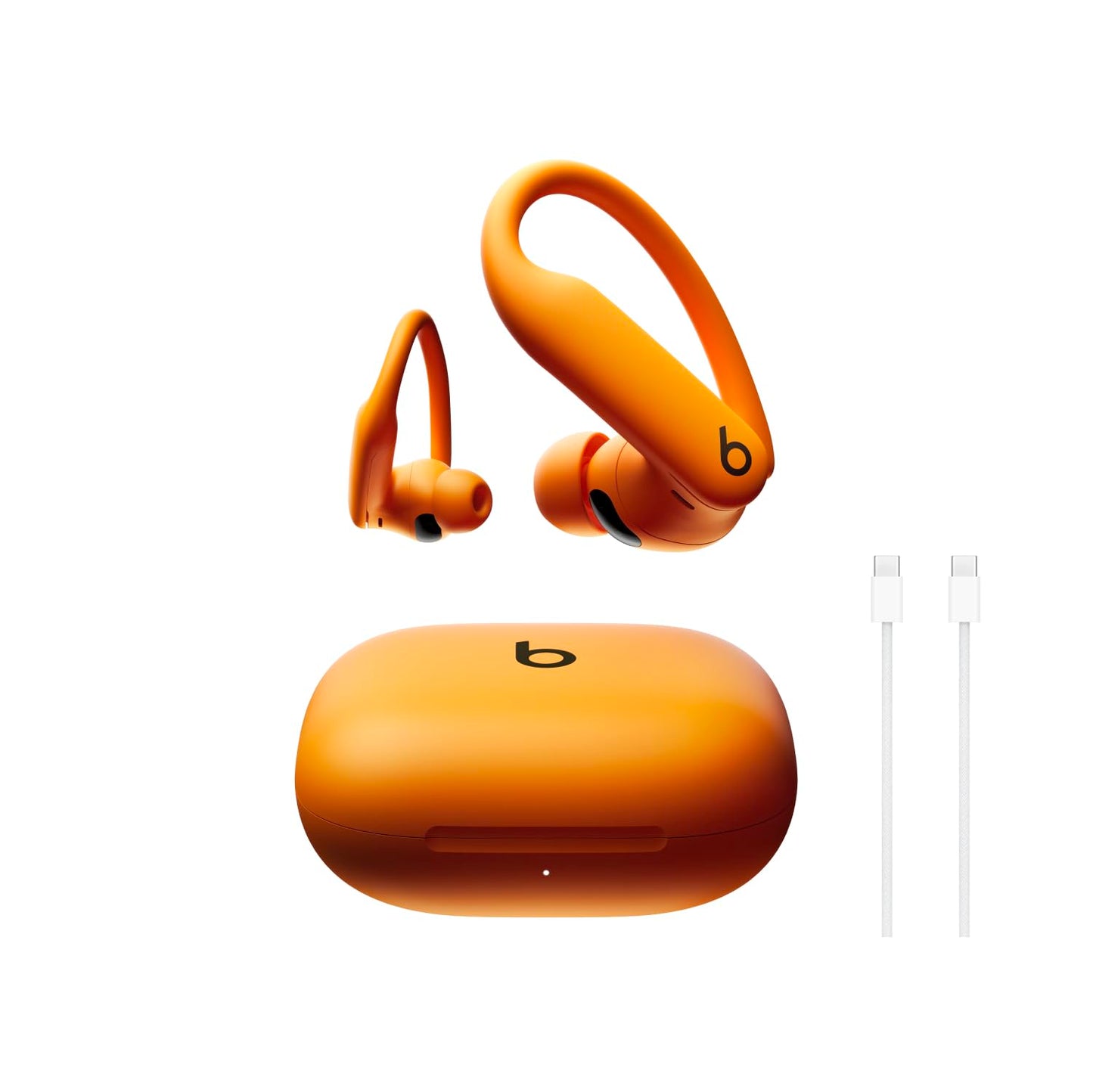 Beats Powerbeats Pro 2 Wireless Bluetooth Earbuds - Noise Cancelling, Heart Rate Monitor, IPX4, Up to 45H Battery & Charging Case, Works with Apple & Android - Hyper Purple