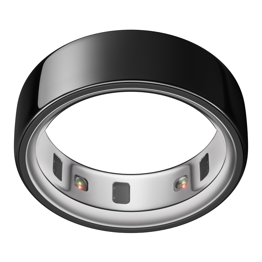 Oura Ring 4 - Rose Gold - Size 8 - Smart Ring - Size First with Oura Ring 4 Sizing Kit - Sleep Tracking Wearable - Heart Rate - Fitness Tracker - Up to 8 Days of Battery Life