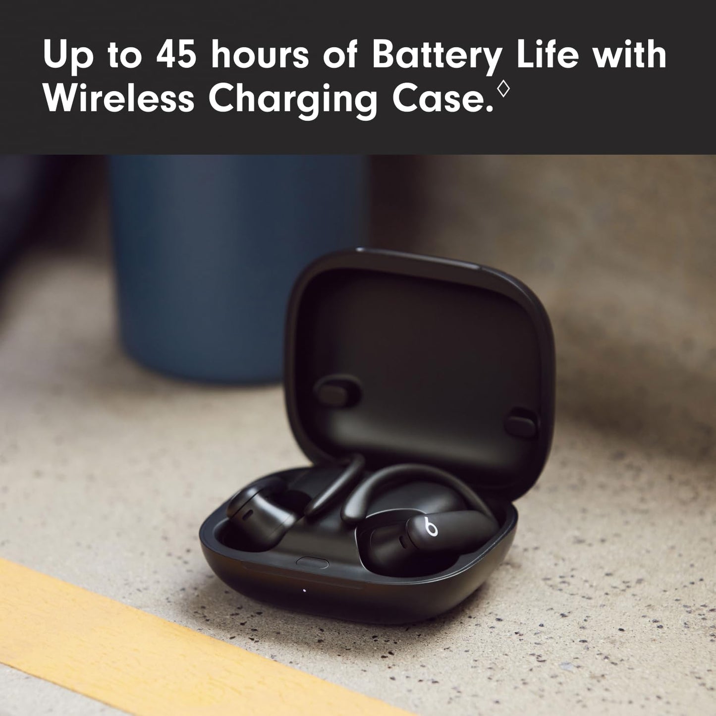 Beats Powerbeats Pro 2 Wireless Bluetooth Earbuds - Noise Cancelling, Heart Rate Monitor, IPX4, Up to 45H Battery & Charging Case, Works with Apple & Android - Hyper Purple