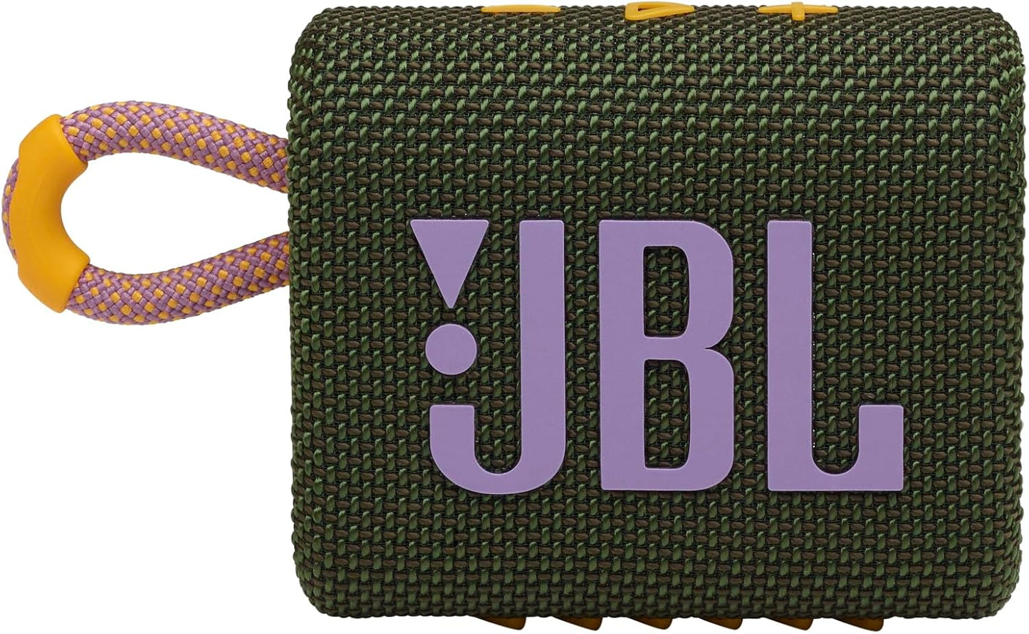 JBL Go 3 - Portable Mini Bluetooth Speaker, big audio and punchy bass, IP67 waterproof and dustproof, 5 hours of playtime, speaker for home, outdoor and travel (White)