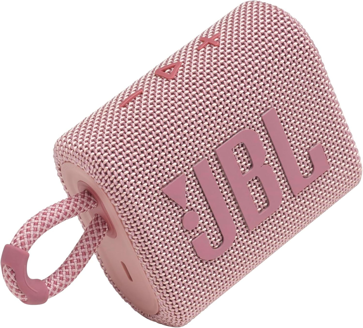 JBL Go 3 - Portable Mini Bluetooth Speaker, big audio and punchy bass, IP67 waterproof and dustproof, 5 hours of playtime, speaker for home, outdoor and travel (White)