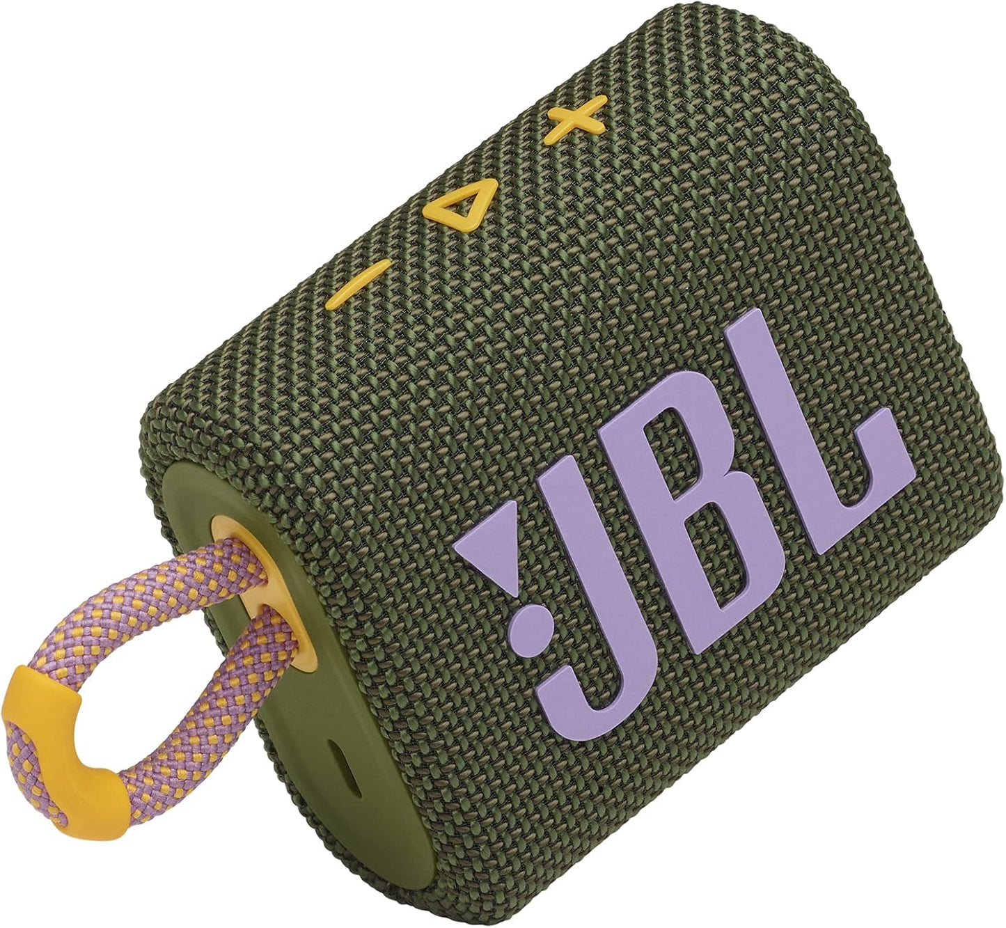 JBL Go 3 - Portable Mini Bluetooth Speaker, big audio and punchy bass, IP67 waterproof and dustproof, 5 hours of playtime, speaker for home, outdoor and travel (White)