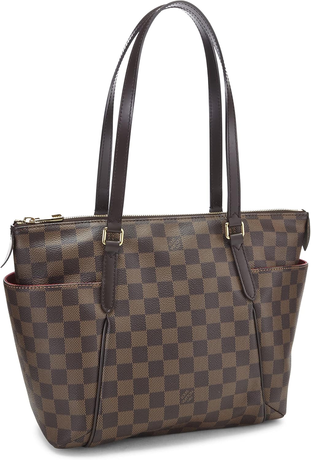 Pre-Loved Damier Ebene Totally PM NM, Brown