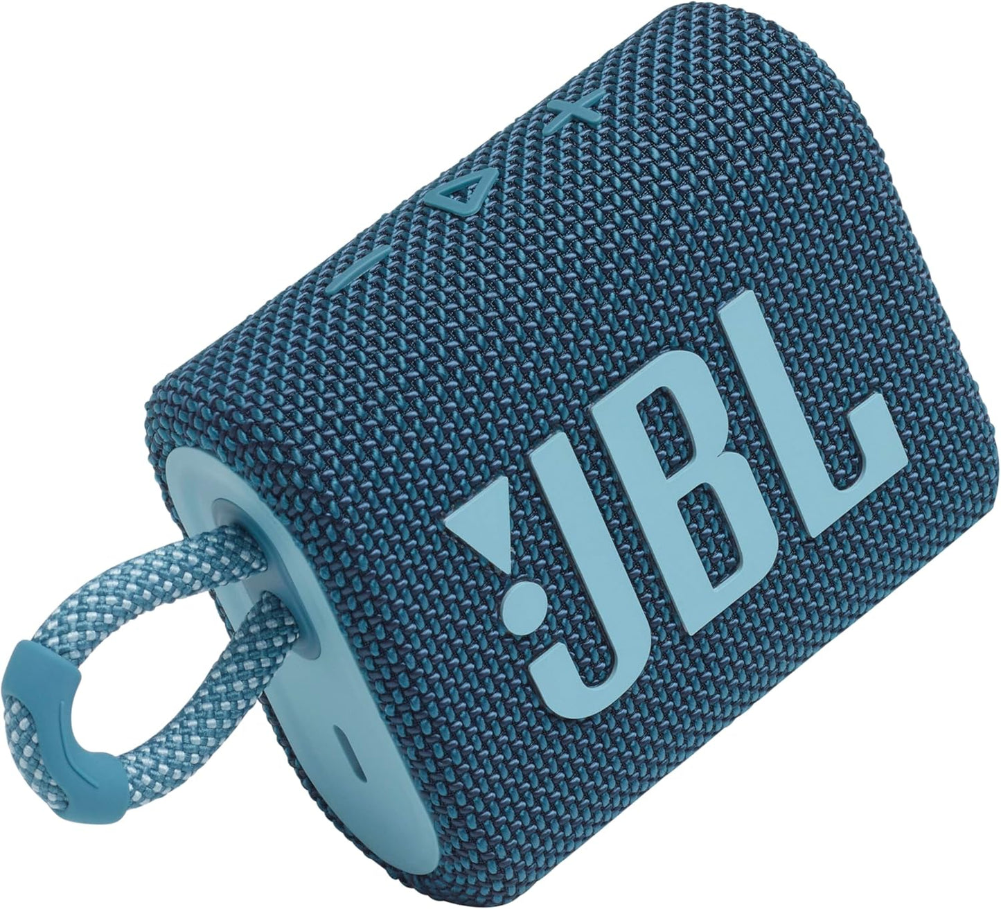 JBL Go 3 - Portable Mini Bluetooth Speaker, big audio and punchy bass, IP67 waterproof and dustproof, 5 hours of playtime, speaker for home, outdoor and travel (White)
