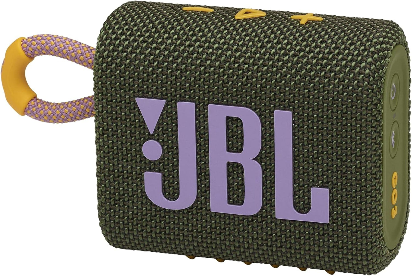 JBL Go 3 - Portable Mini Bluetooth Speaker, big audio and punchy bass, IP67 waterproof and dustproof, 5 hours of playtime, speaker for home, outdoor and travel (White)