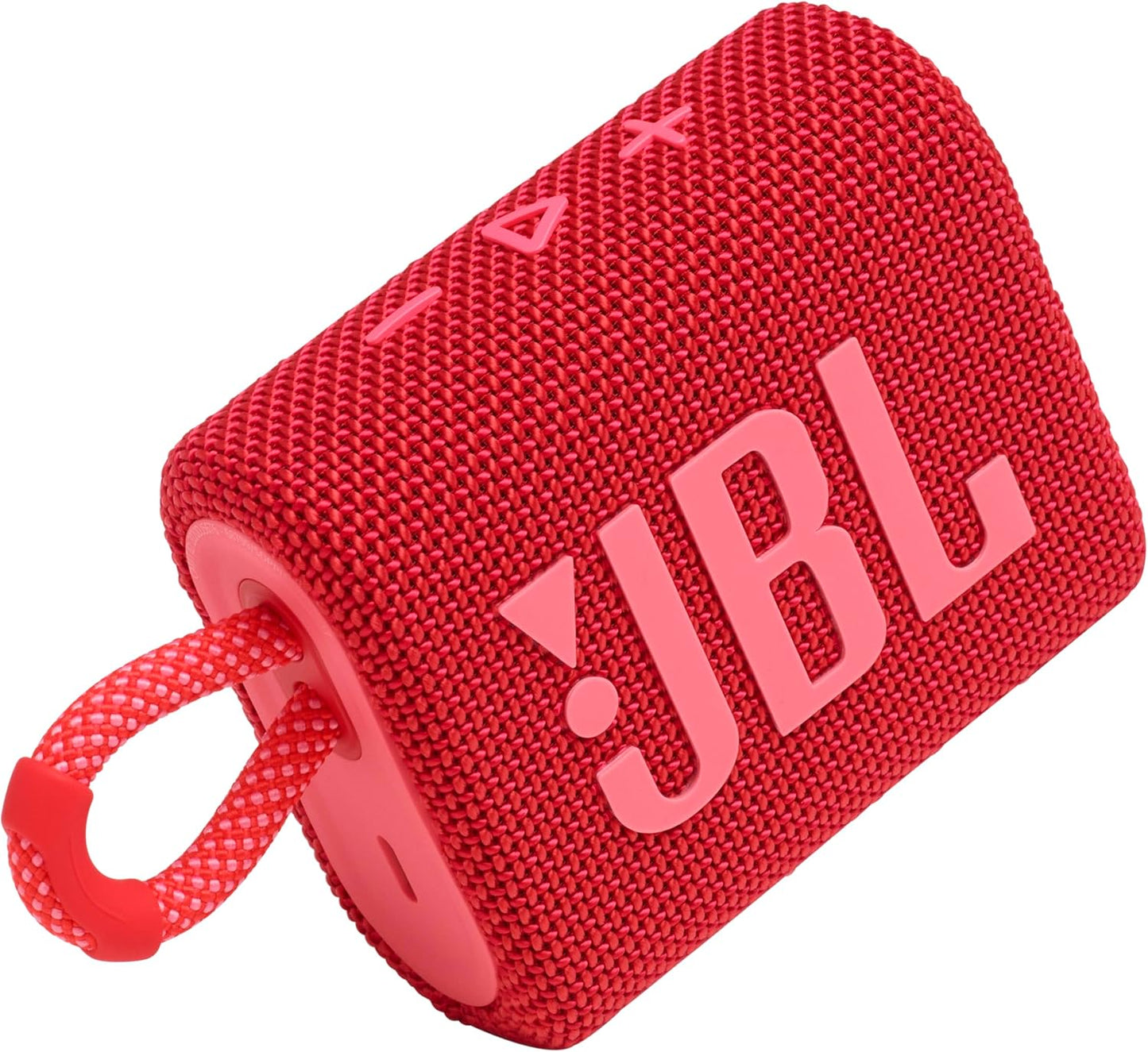 JBL Go 3 - Portable Mini Bluetooth Speaker, big audio and punchy bass, IP67 waterproof and dustproof, 5 hours of playtime, speaker for home, outdoor and travel (White)
