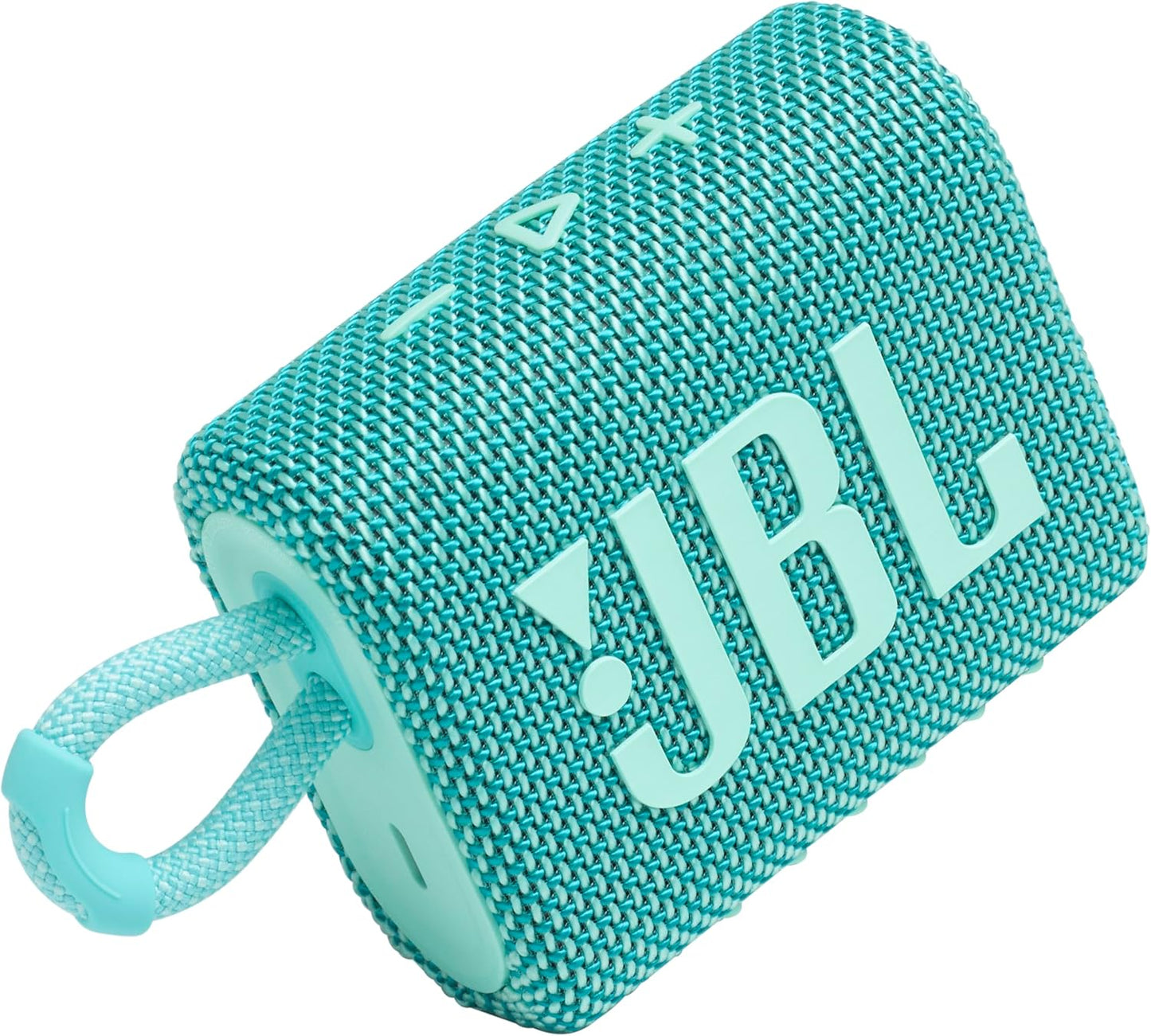 JBL Go 3 - Portable Mini Bluetooth Speaker, big audio and punchy bass, IP67 waterproof and dustproof, 5 hours of playtime, speaker for home, outdoor and travel (White)