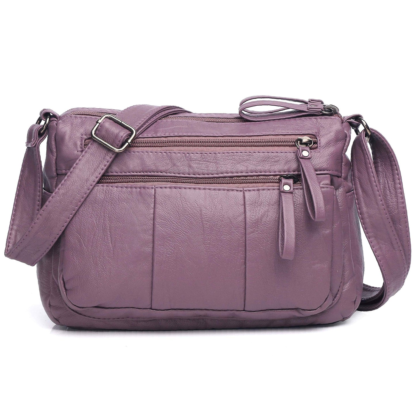 Soft PU Leather Shoulder Bag Crossbody Purse