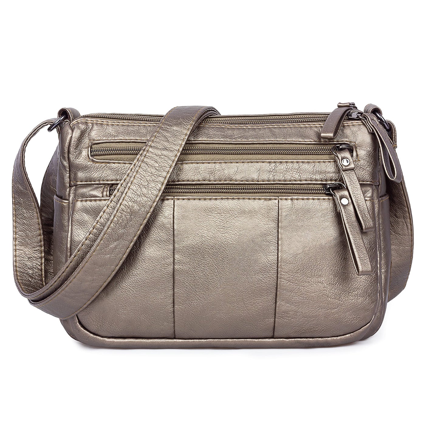 Soft PU Leather Shoulder Bag Crossbody Purse