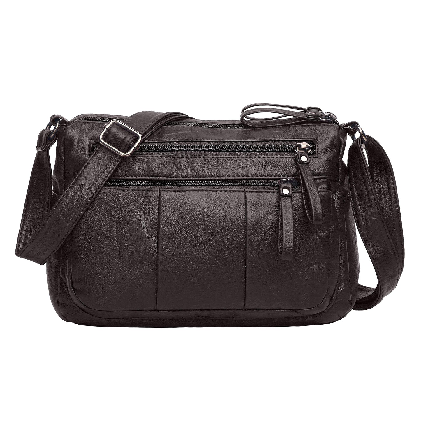 Soft PU Leather Shoulder Bag Crossbody Purse