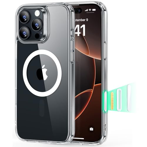 Classic Hybrid Magnetic Mobile Phone Case with HaloLock, Military Standard Drop Protection Case, Scratch-Resistant Back