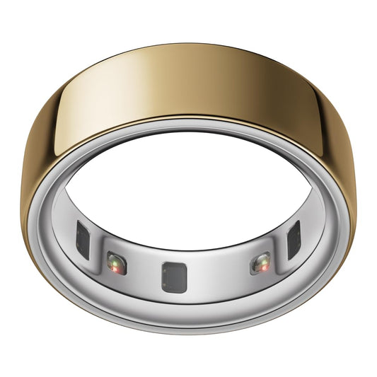 Oura Ring 4 - Rose Gold - Size 8 - Smart Ring - Size First with Oura Ring 4 Sizing Kit - Sleep Tracking Wearable - Heart Rate - Fitness Tracker - Up to 8 Days of Battery Life