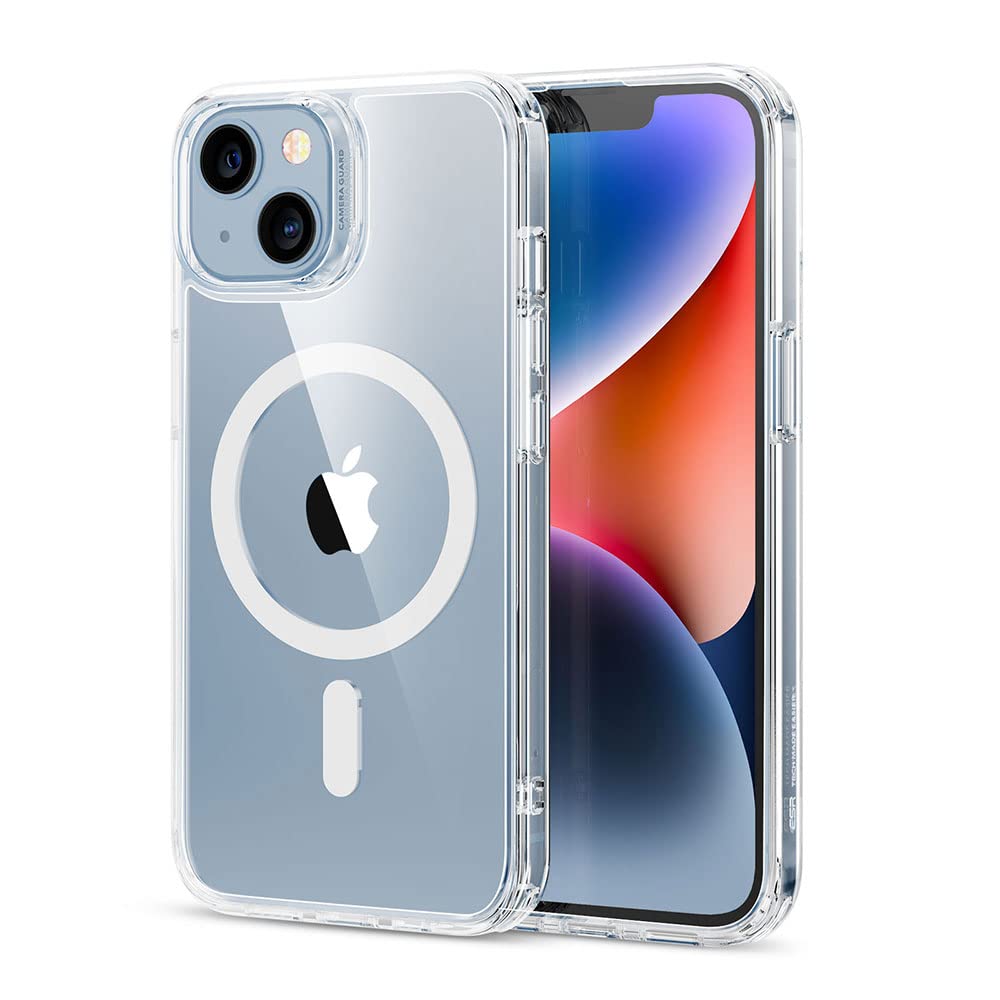 Classic Hybrid Magnetic Mobile Phone Case with HaloLock, Military Standard Drop Protection Case, Scratch-Resistant Back