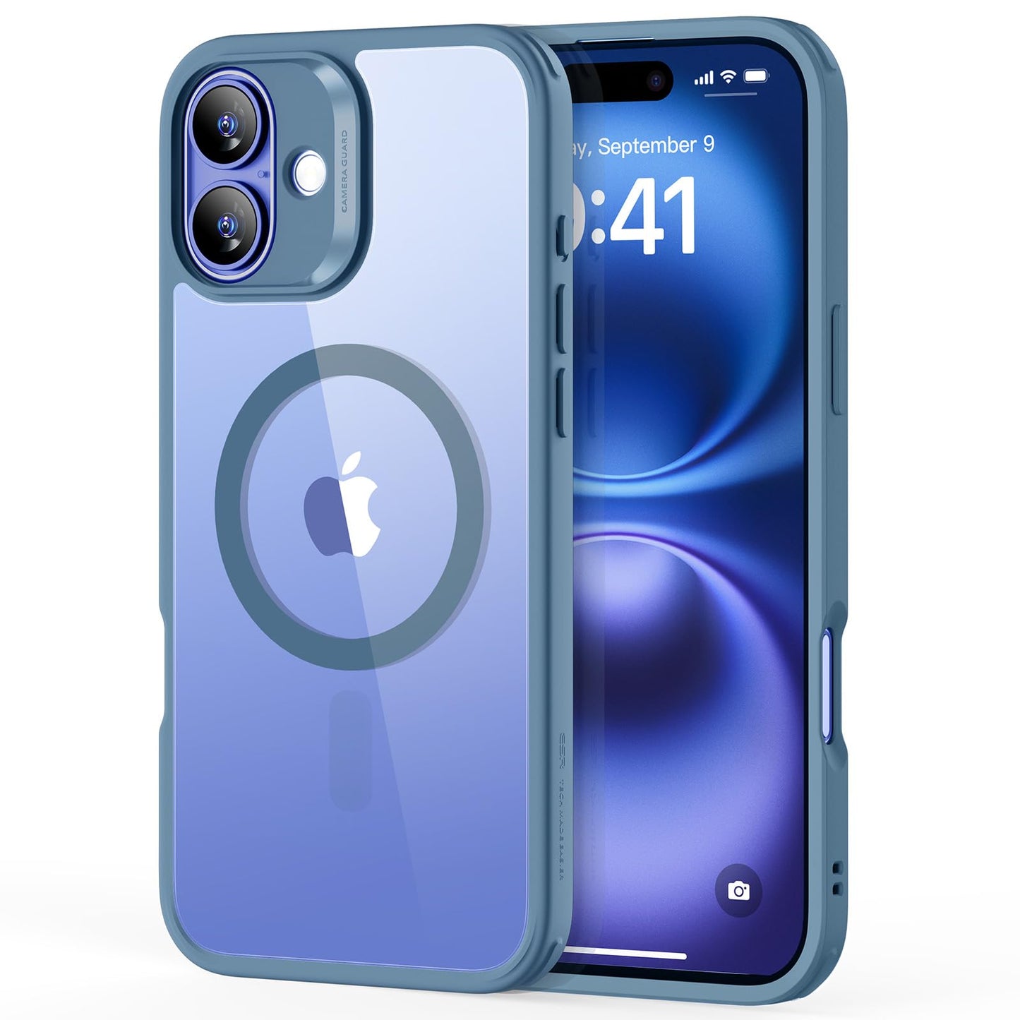 Classic Hybrid Magnetic Mobile Phone Case with HaloLock, Military Standard Drop Protection Case, Scratch-Resistant Back