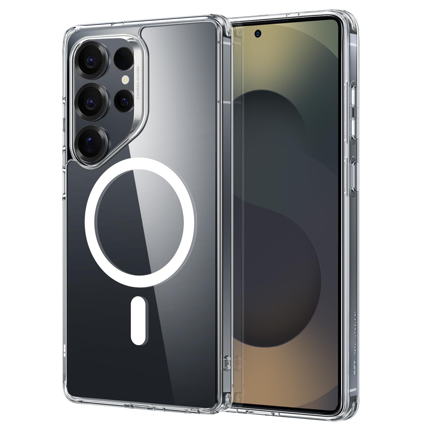 Classic Hybrid Magnetic Mobile Phone Case with HaloLock, Military Standard Drop Protection Case, Scratch-Resistant Back