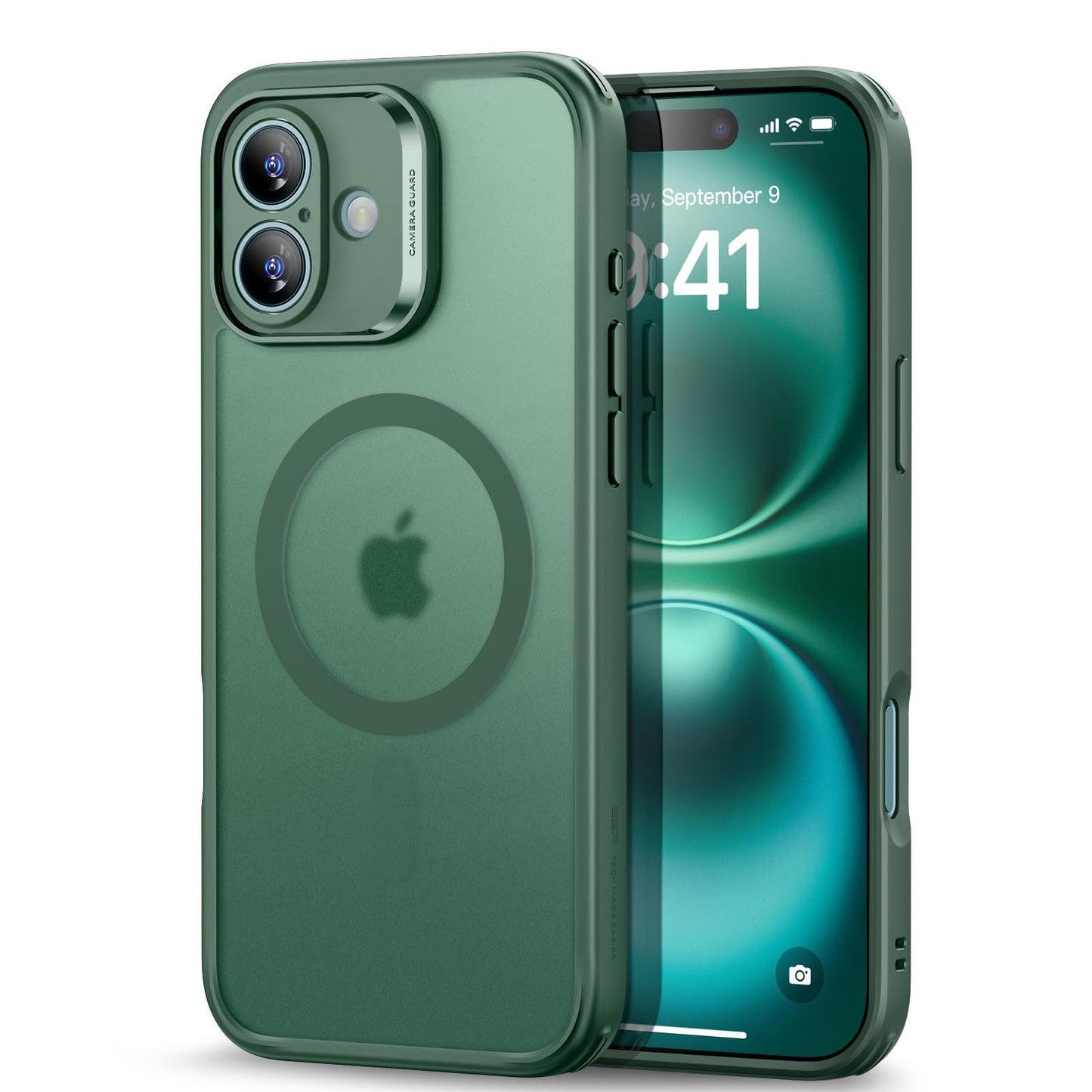 Classic Hybrid Magnetic Mobile Phone Case with HaloLock, Military Standard Drop Protection Case, Scratch-Resistant Back