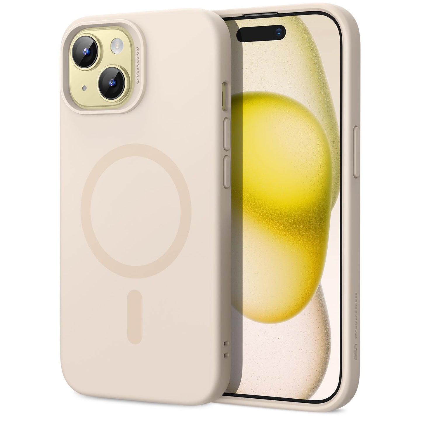 Classic Hybrid Magnetic Mobile Phone Case with HaloLock, Military Standard Drop Protection Case, Scratch-Resistant Back