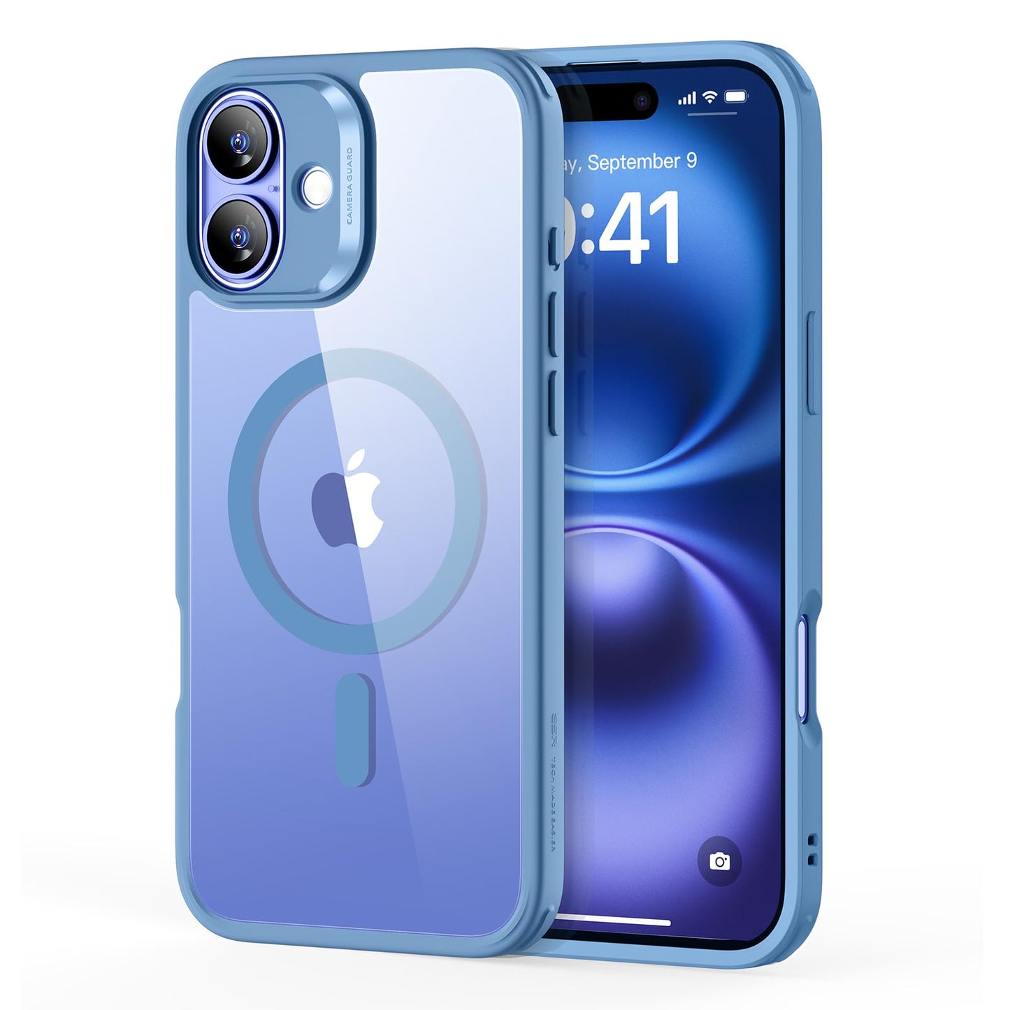 Classic Hybrid Magnetic Mobile Phone Case with HaloLock, Military Standard Drop Protection Case, Scratch-Resistant Back