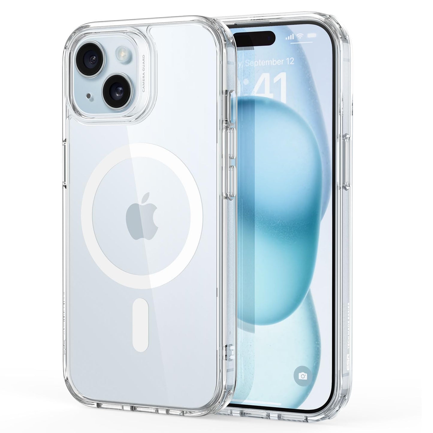 Classic Hybrid Magnetic Mobile Phone Case with HaloLock, Military Standard Drop Protection Case, Scratch-Resistant Back
