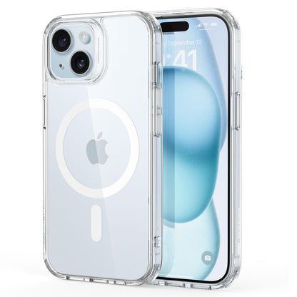 Classic Hybrid Magnetic Mobile Phone Case with HaloLock, Military Standard Drop Protection Case, Scratch-Resistant Back