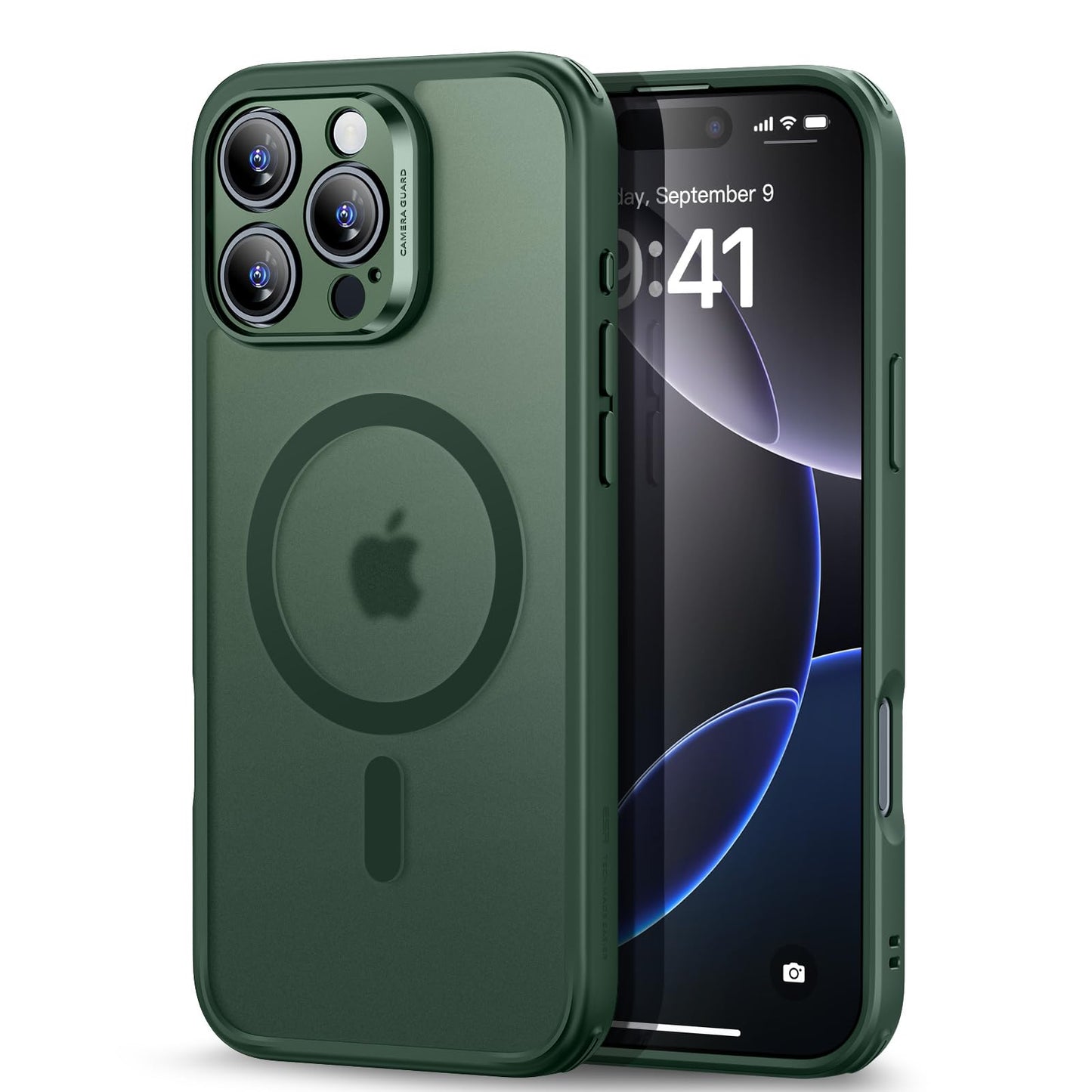 Classic Hybrid Magnetic Mobile Phone Case with HaloLock, Military Standard Drop Protection Case, Scratch-Resistant Back