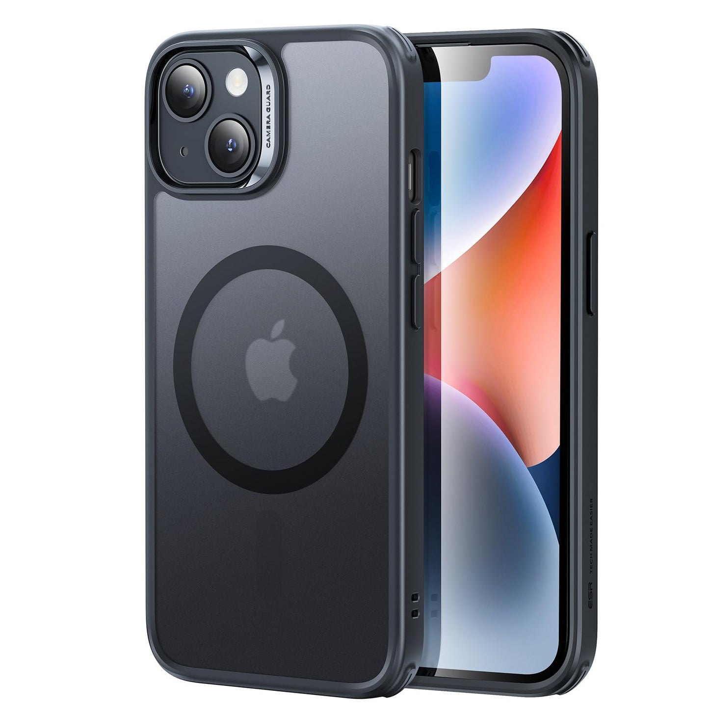 Classic Hybrid Magnetic Mobile Phone Case with HaloLock, Military Standard Drop Protection Case, Scratch-Resistant Back