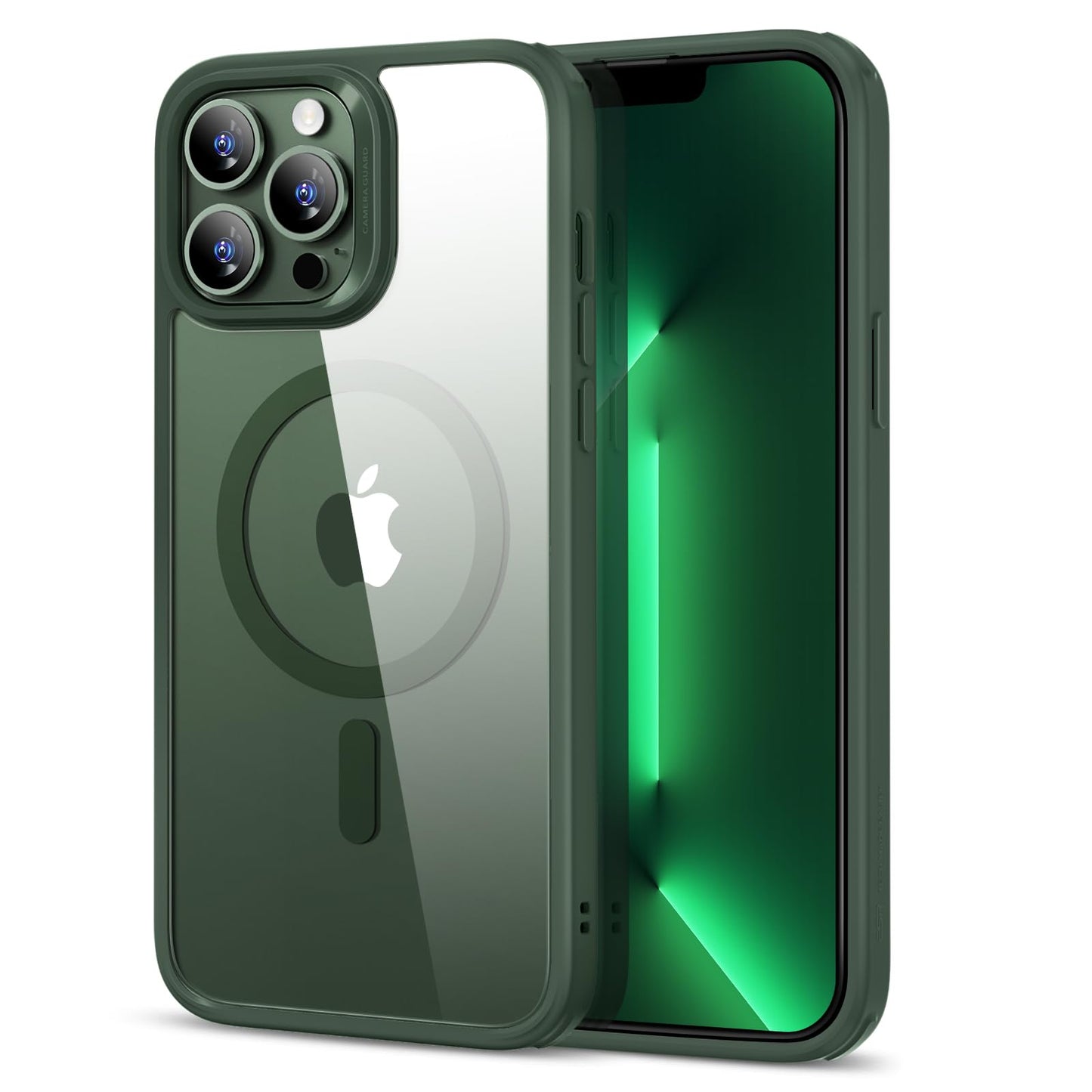 Classic Hybrid Magnetic Mobile Phone Case with HaloLock, Military Standard Drop Protection Case, Scratch-Resistant Back