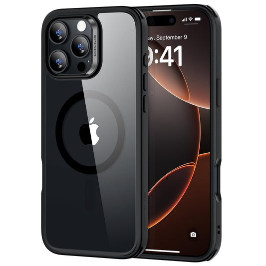 Classic Hybrid Magnetic Mobile Phone Case with HaloLock, Military Standard Drop Protection Case, Scratch-Resistant Back