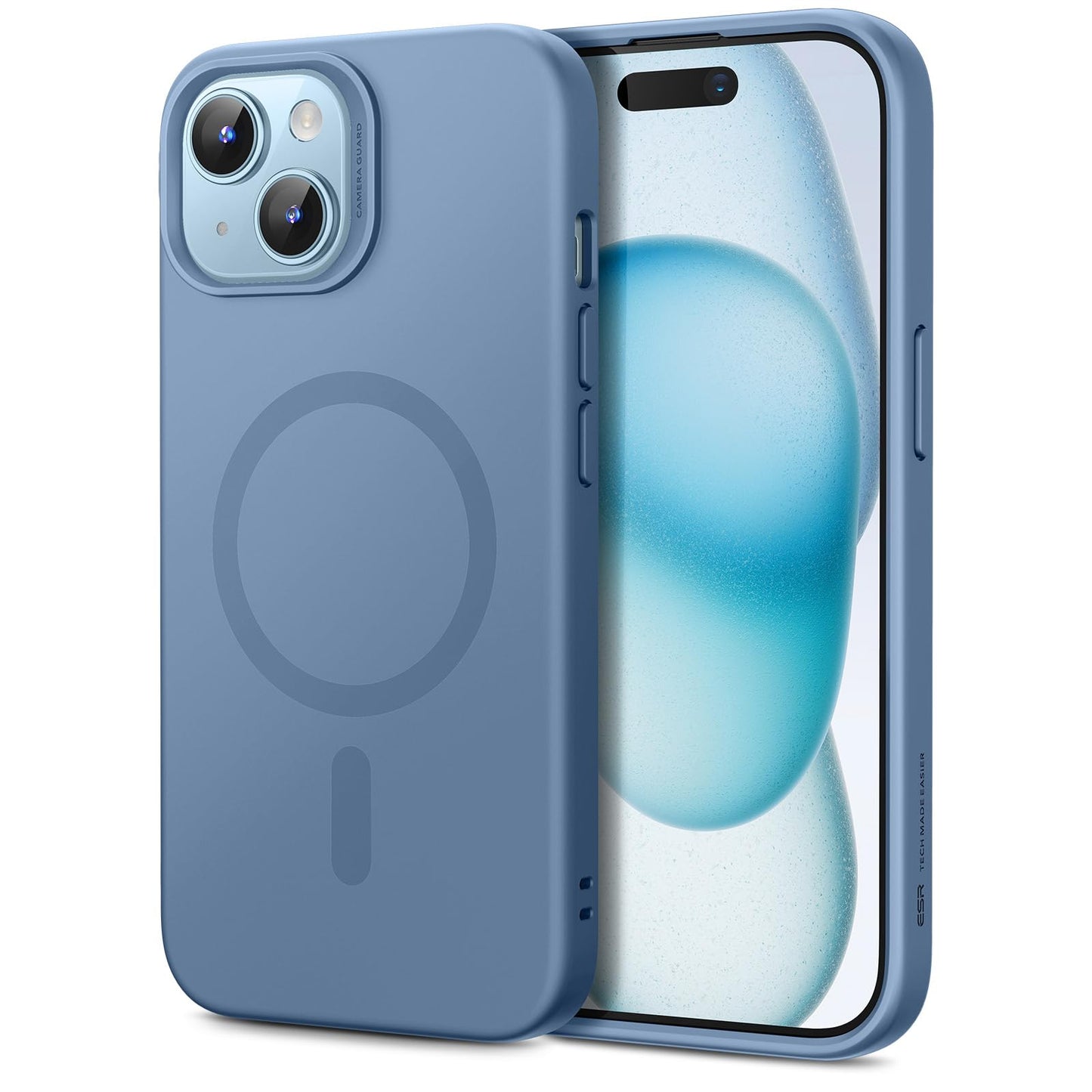 Classic Hybrid Magnetic Mobile Phone Case with HaloLock, Military Standard Drop Protection Case, Scratch-Resistant Back