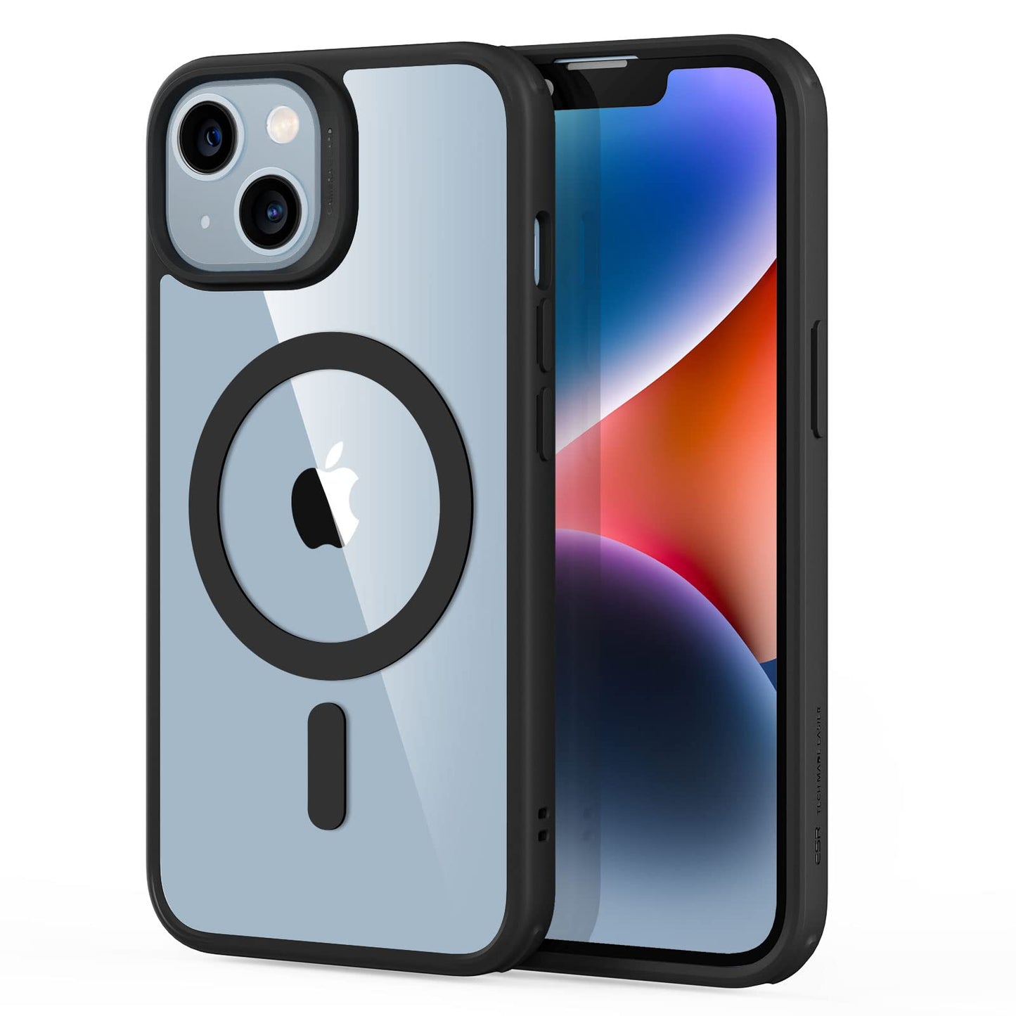 Classic Hybrid Magnetic Mobile Phone Case with HaloLock, Military Standard Drop Protection Case, Scratch-Resistant Back
