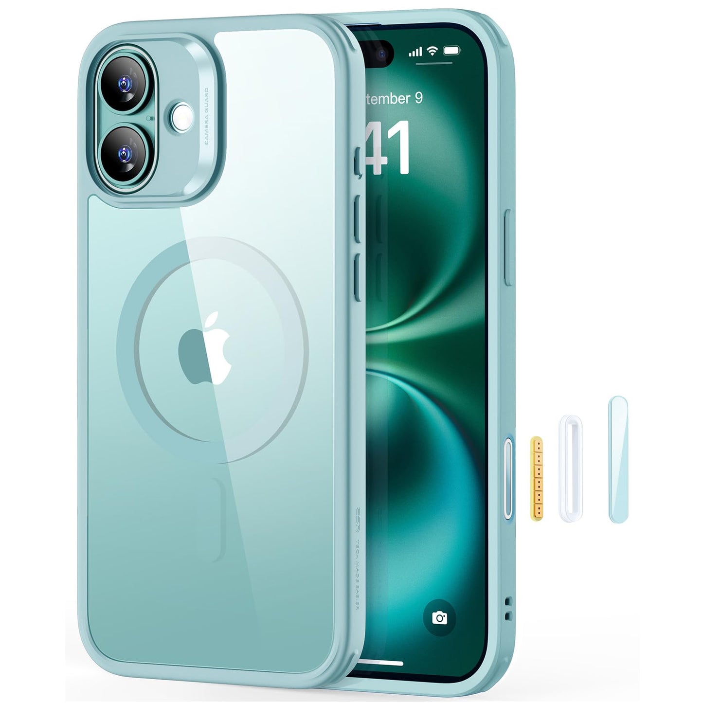Classic Hybrid Magnetic Mobile Phone Case with HaloLock, Military Standard Drop Protection Case, Scratch-Resistant Back