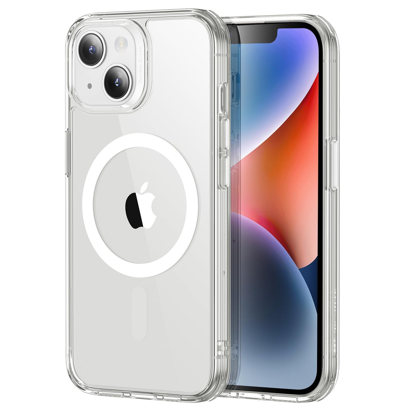 Classic Hybrid Magnetic Mobile Phone Case with HaloLock, Military Standard Drop Protection Case, Scratch-Resistant Back