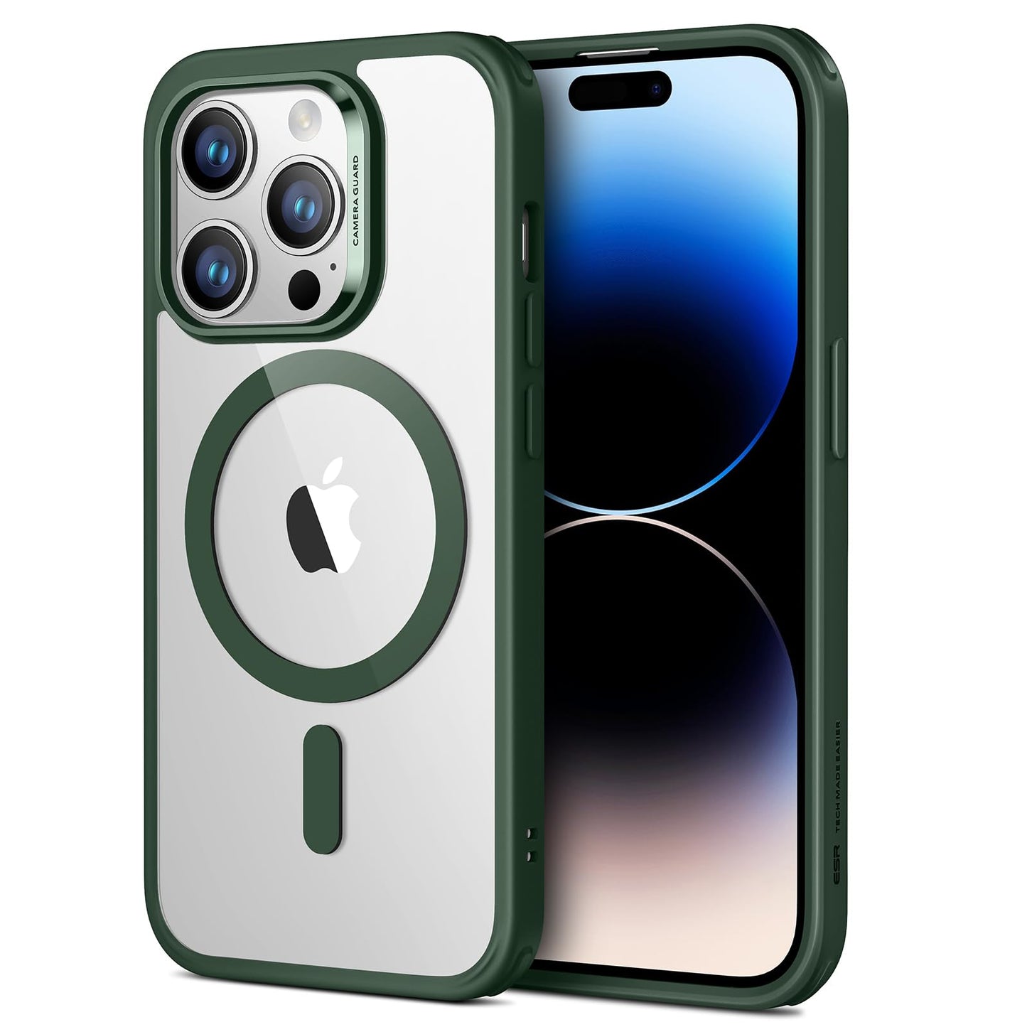 Classic Hybrid Magnetic Mobile Phone Case with HaloLock, Military Standard Drop Protection Case, Scratch-Resistant Back