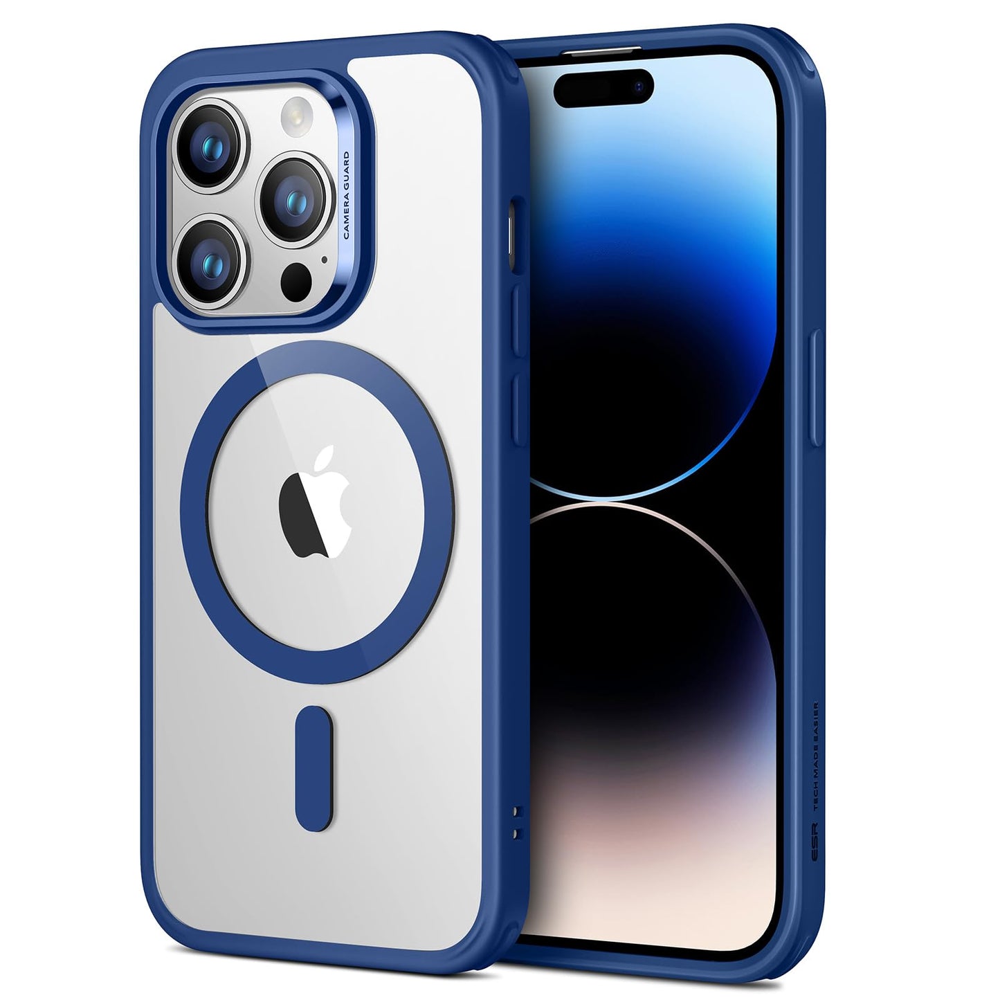 Classic Hybrid Magnetic Mobile Phone Case with HaloLock, Military Standard Drop Protection Case, Scratch-Resistant Back