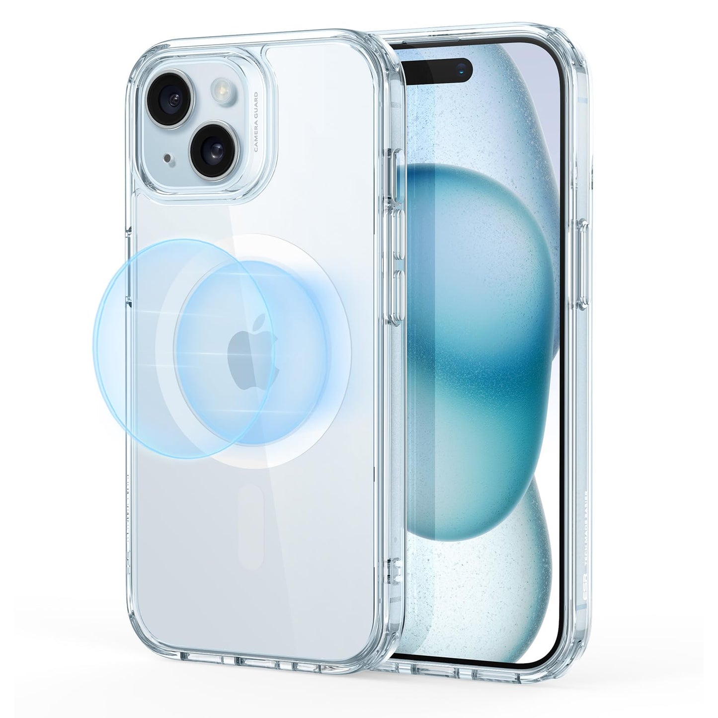 Classic Hybrid Magnetic Mobile Phone Case with HaloLock, Military Standard Drop Protection Case, Scratch-Resistant Back