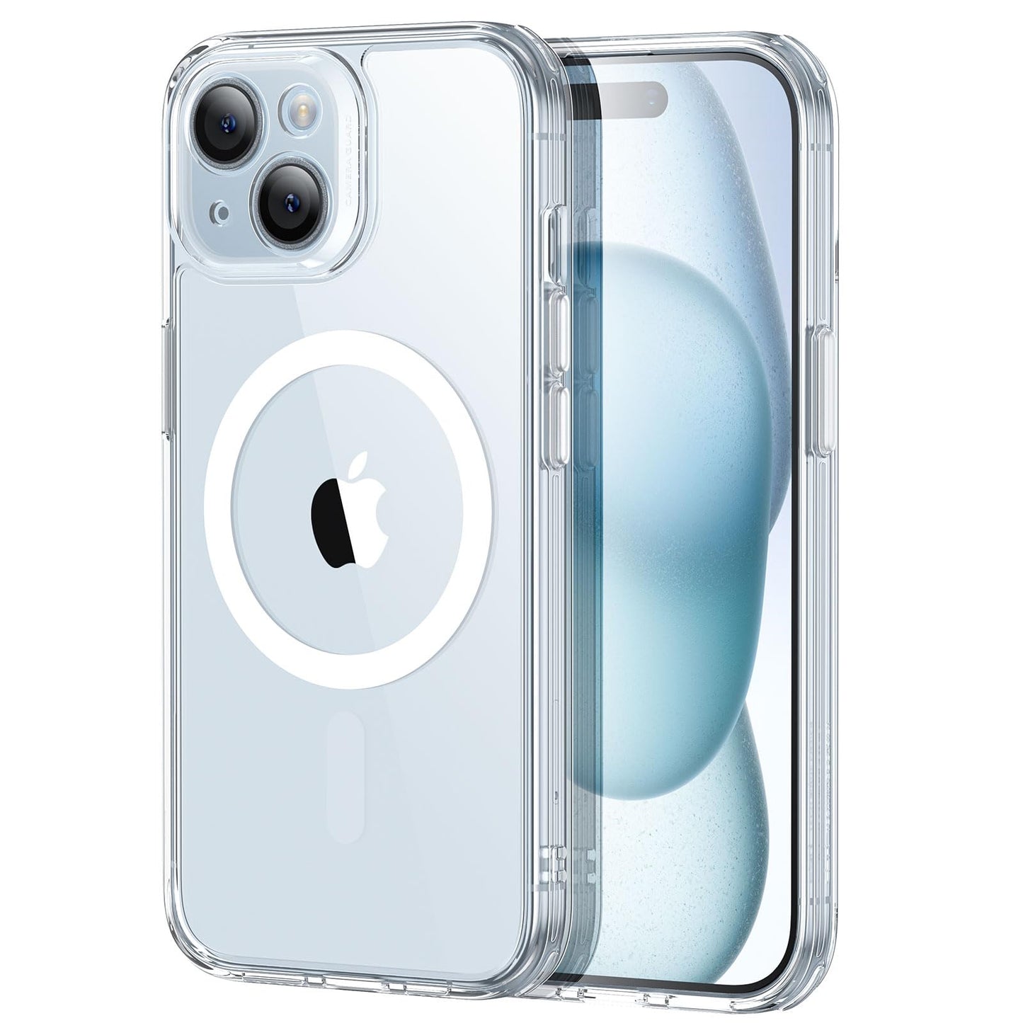 Classic Hybrid Magnetic Mobile Phone Case with HaloLock, Military Standard Drop Protection Case, Scratch-Resistant Back