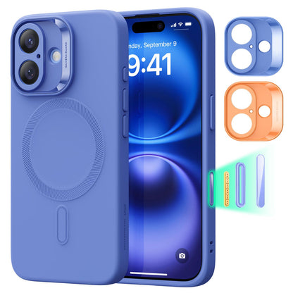 Classic Hybrid Magnetic Mobile Phone Case with HaloLock, Military Standard Drop Protection Case, Scratch-Resistant Back