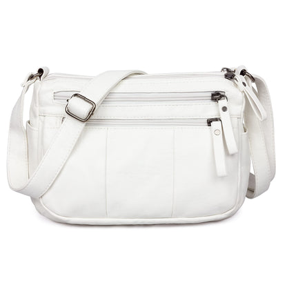 Soft PU Leather Shoulder Bag Crossbody Purse