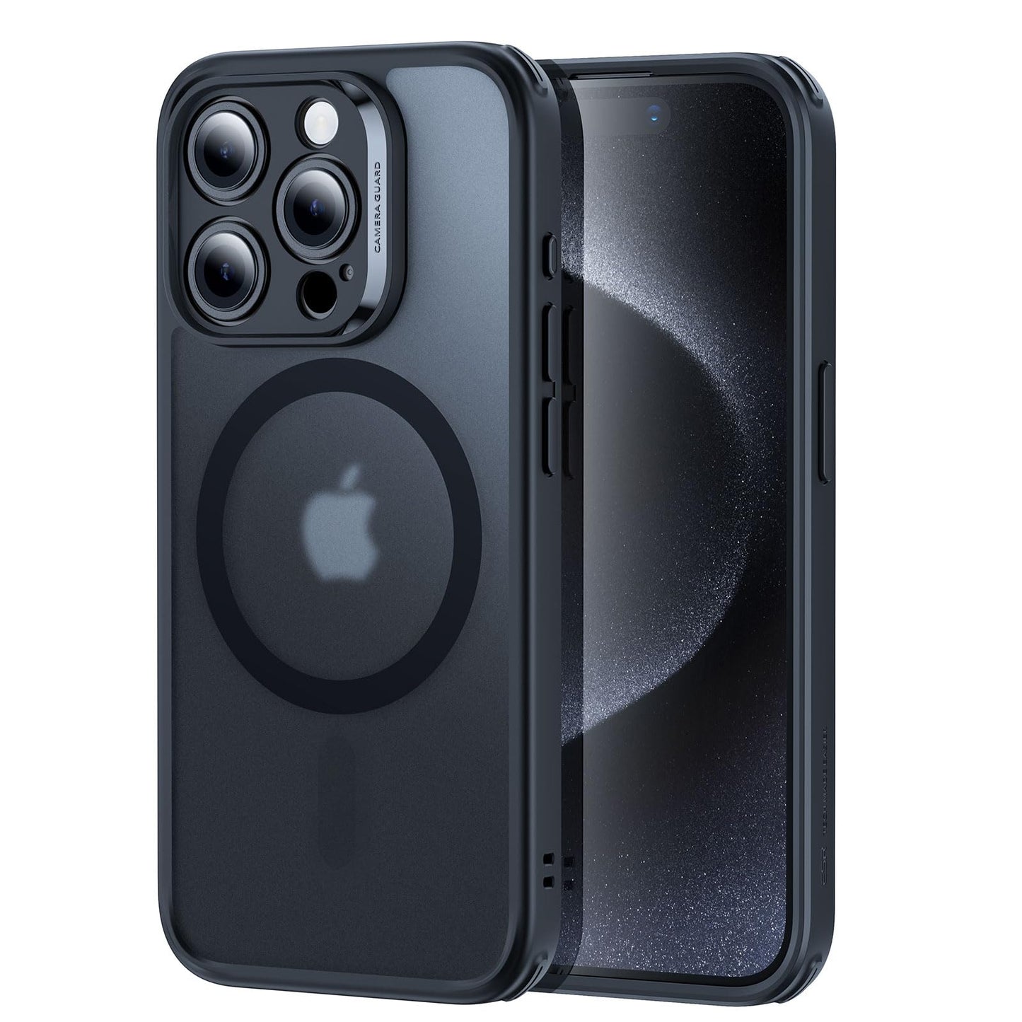 Classic Hybrid Magnetic Mobile Phone Case with HaloLock, Military Standard Drop Protection Case, Scratch-Resistant Back
