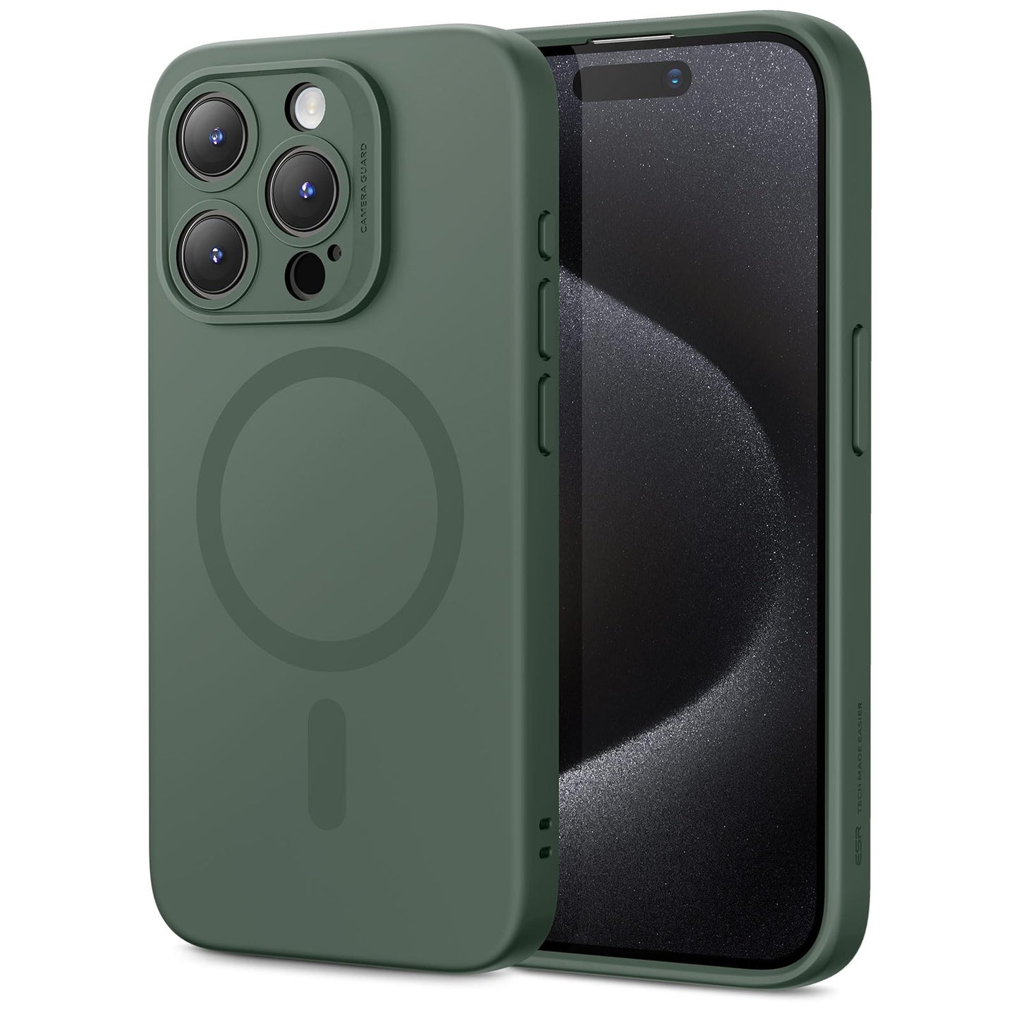 Classic Hybrid Magnetic Mobile Phone Case with HaloLock, Military Standard Drop Protection Case, Scratch-Resistant Back