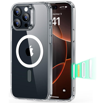 Classic Hybrid Magnetic Mobile Phone Case with HaloLock, Military Standard Drop Protection Case, Scratch-Resistant Back