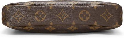 Pre-Loved Monogram Canvas Pochette Accessoires, Brown