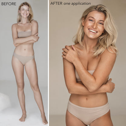 Beauty by Earth Self Tanner - USA Made with Natural & Organic Ingredients, Moisturizing Self Tanning Lotion with Aloe Vera & Coconut for a Natural Glow, Streak-Free Fake Tan, Medium to Dark
