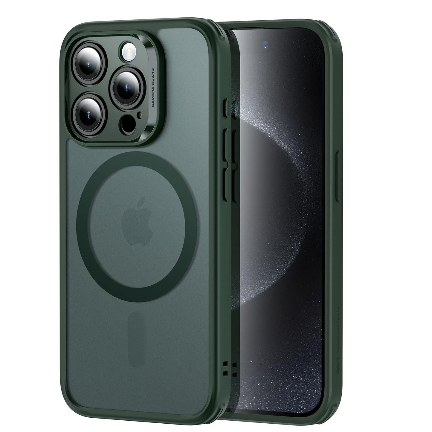 Classic Hybrid Magnetic Mobile Phone Case with HaloLock, Military Standard Drop Protection Case, Scratch-Resistant Back