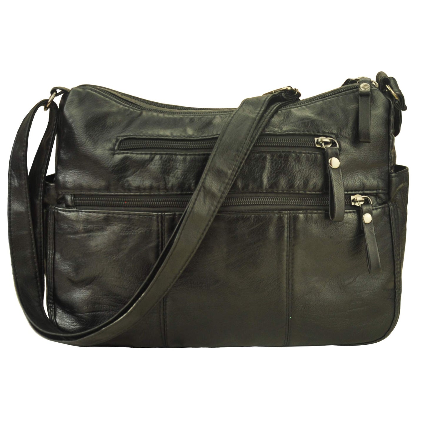 Soft PU Leather Shoulder Bag Crossbody Purse