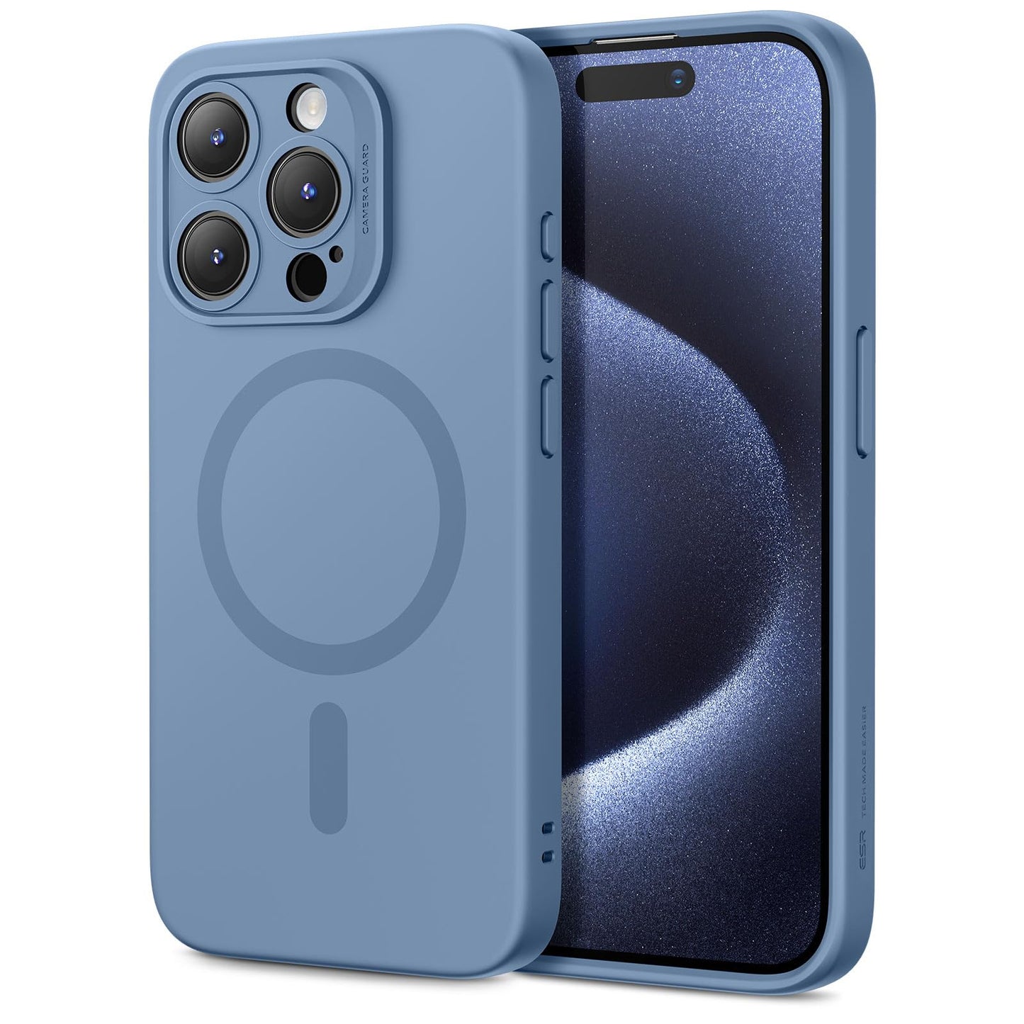 Classic Hybrid Magnetic Mobile Phone Case with HaloLock, Military Standard Drop Protection Case, Scratch-Resistant Back