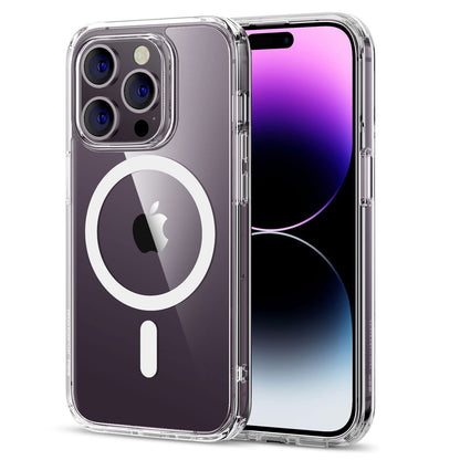 Classic Hybrid Magnetic Mobile Phone Case with HaloLock, Military Standard Drop Protection Case, Scratch-Resistant Back