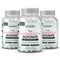 Pure Magnesium Glycinate with Zinc - Maximum Strength Chelated Magnesium Supplement for Women and Men for Muscle Cramps and Sleep Support - 90 Capsule